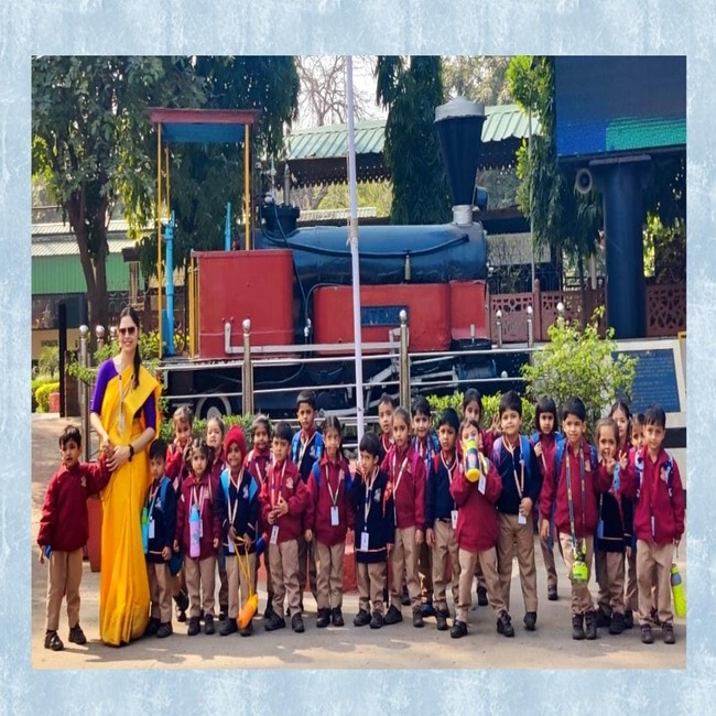 Pre-school visits the National Rail Museum